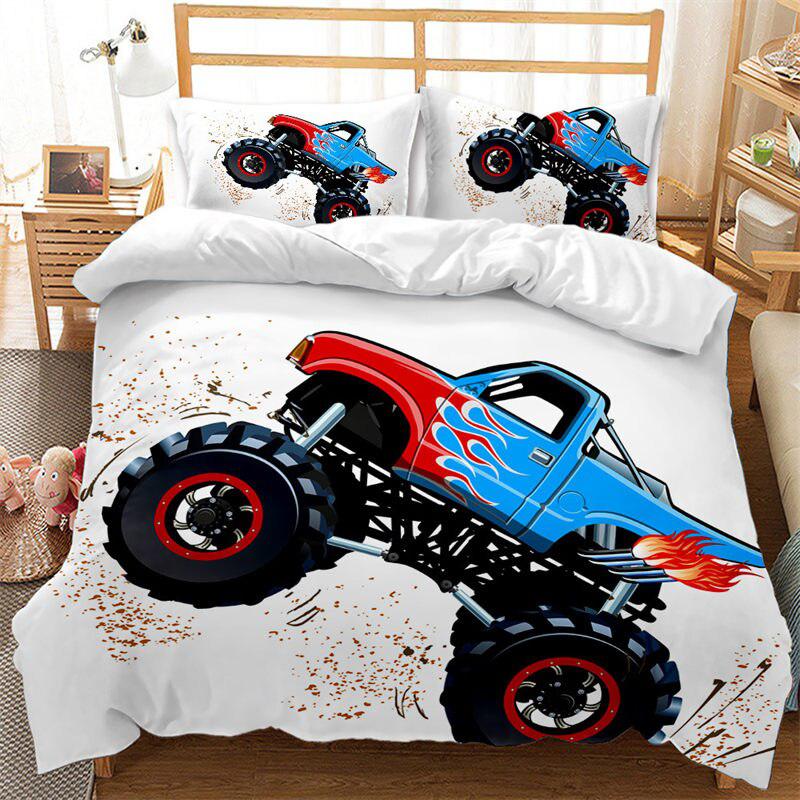 4x4 car duvet cover