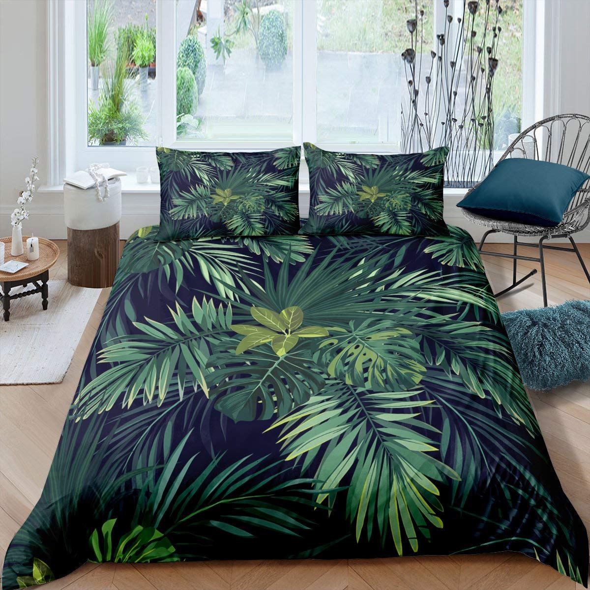 Adult tropical duvet cover