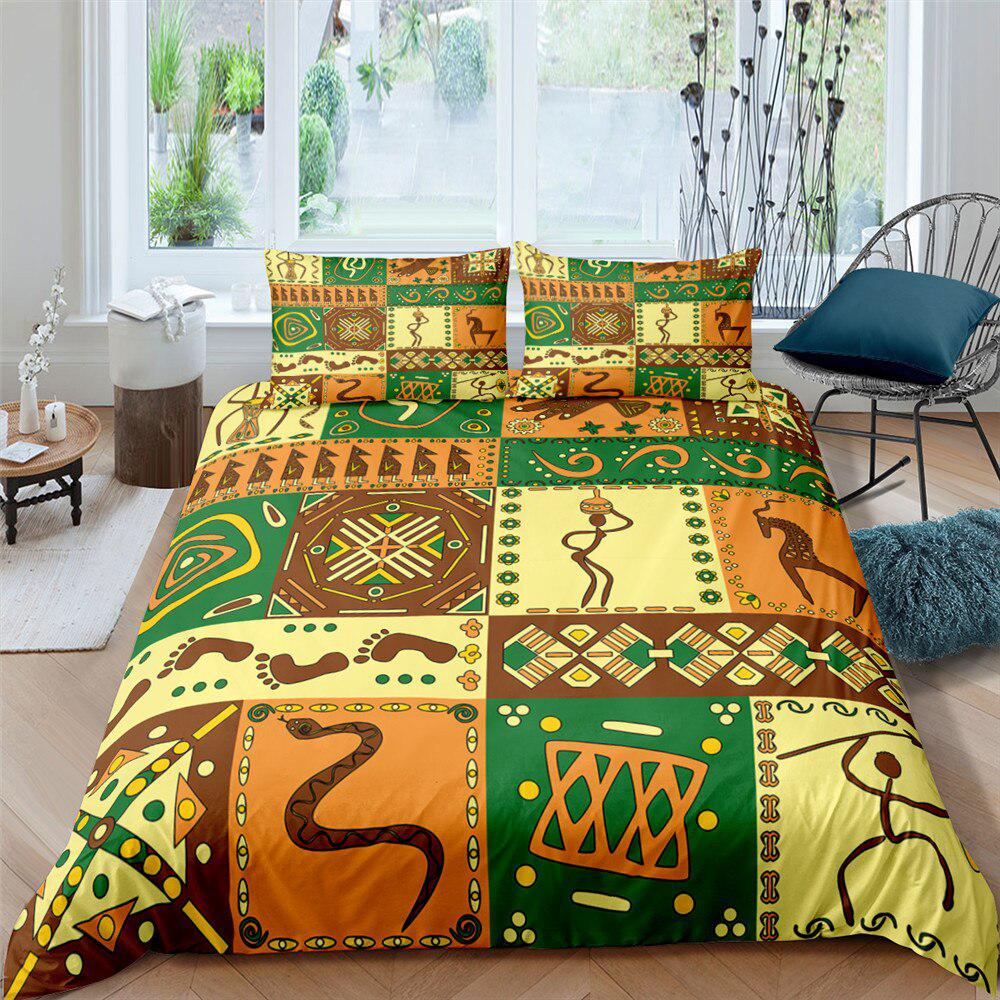 African symbol duvet cover