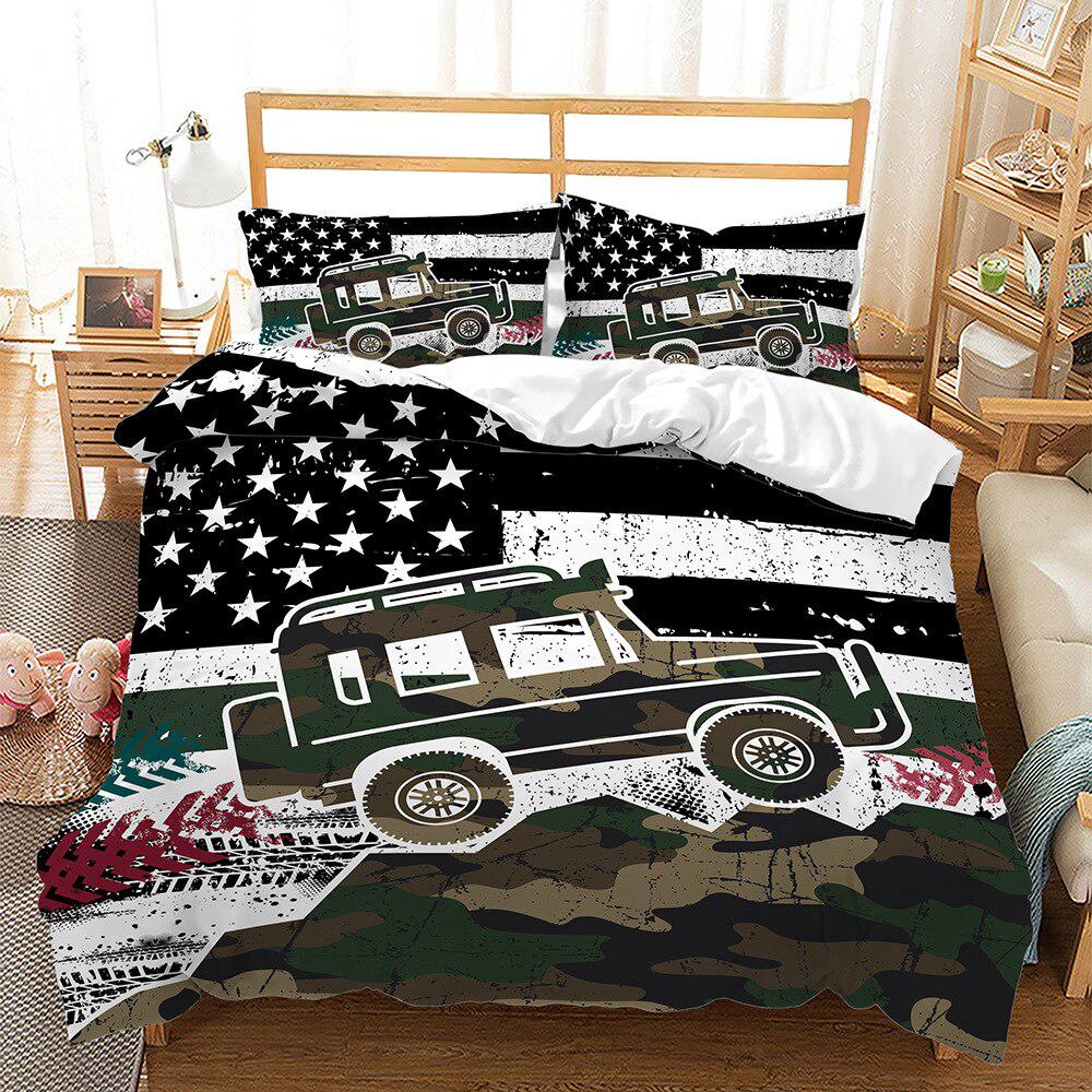 American jeep duvet cover