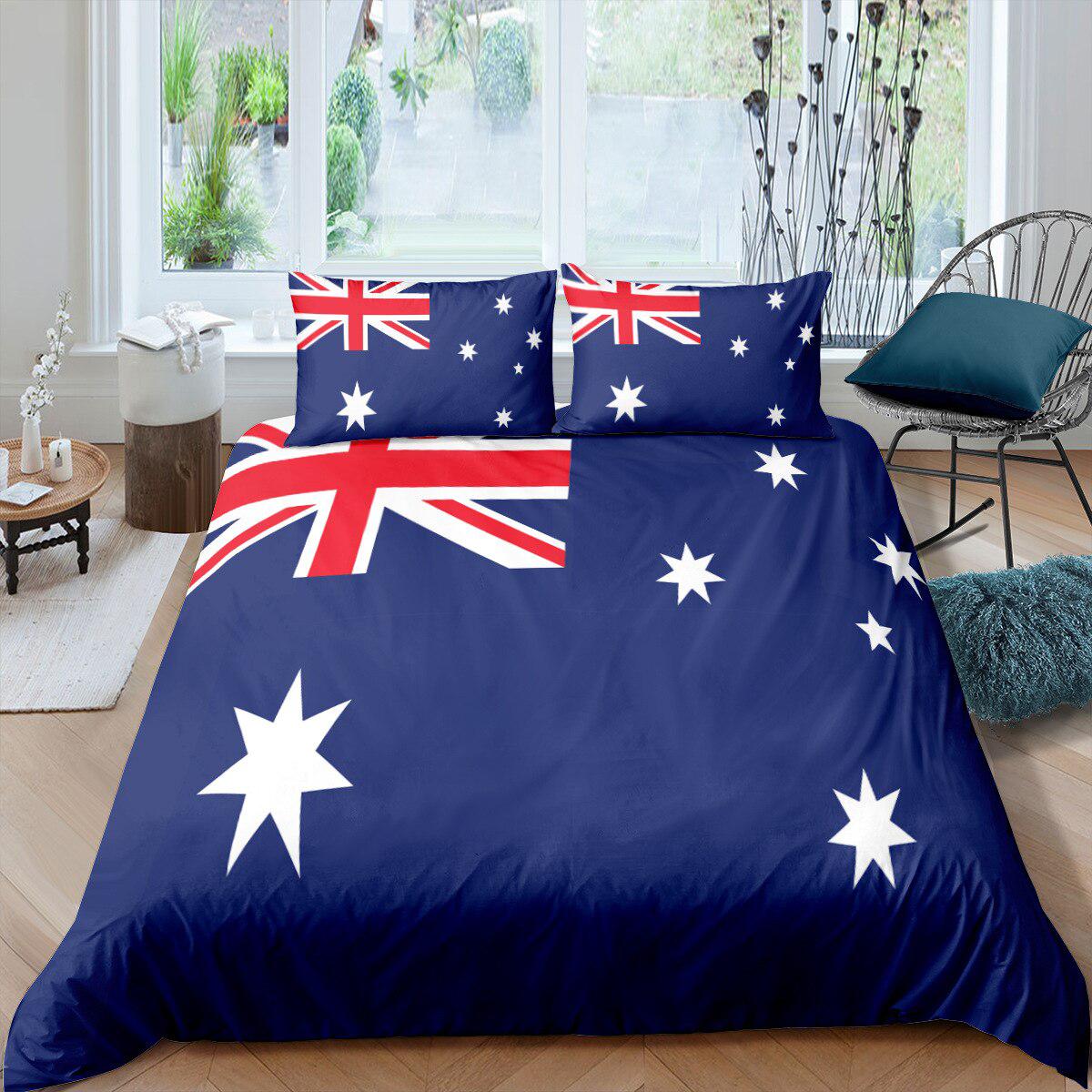 Australia flag duvet cover