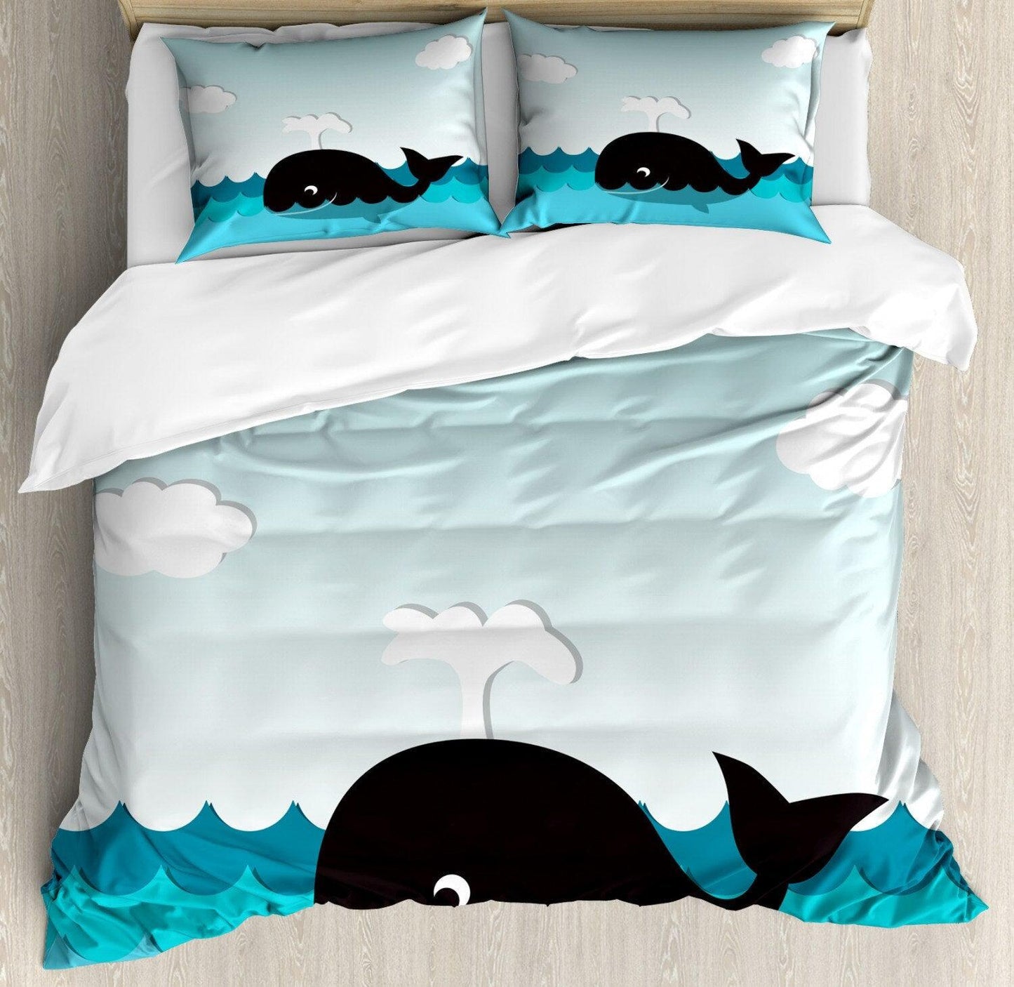 Baleine duvet cover breathes