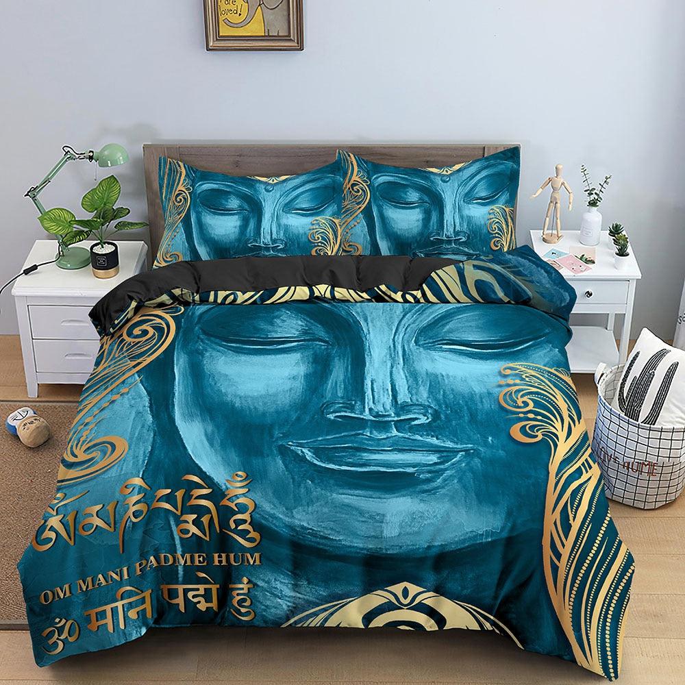 Buddha Lotus duvet cover