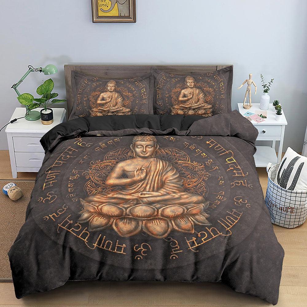 Buddha duvet cover 1 person