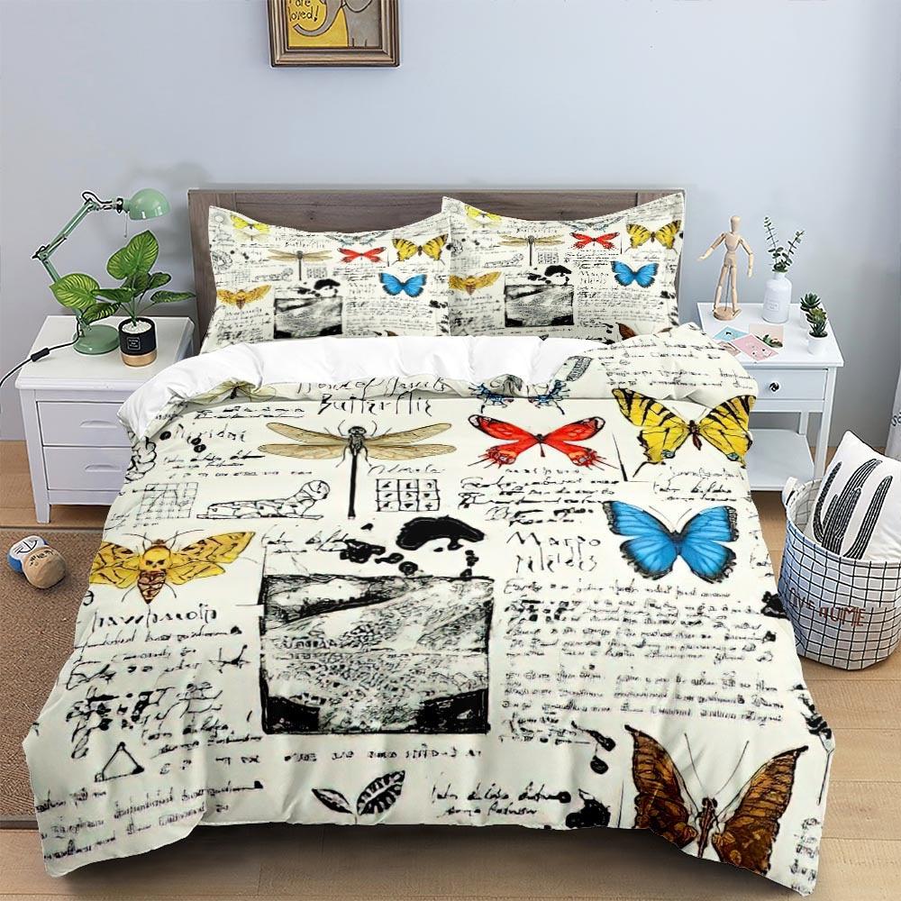 Butterfly duvet cover 1 person