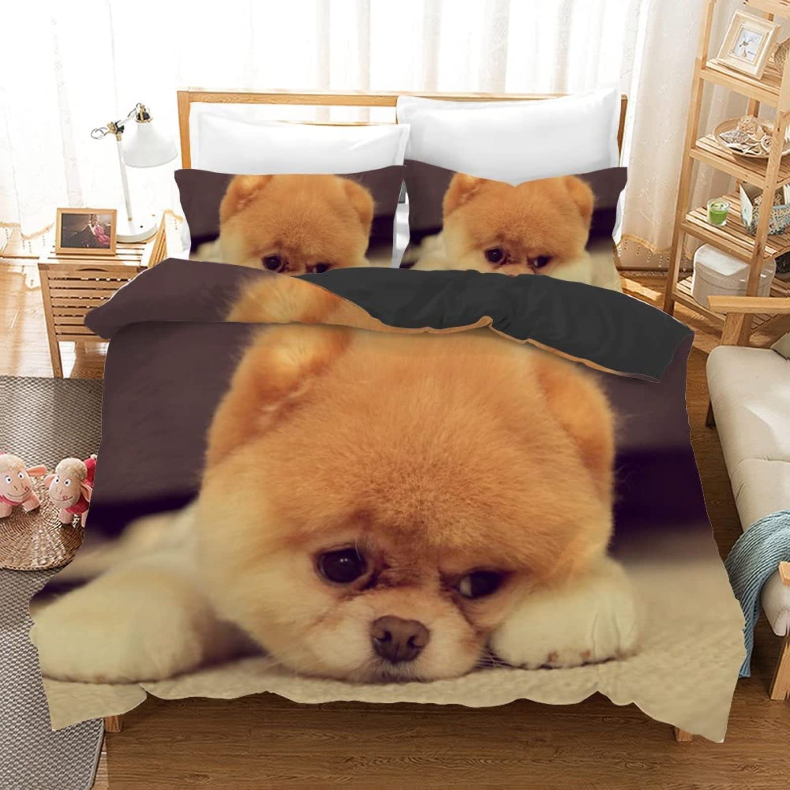 Cute puppy duvet cover