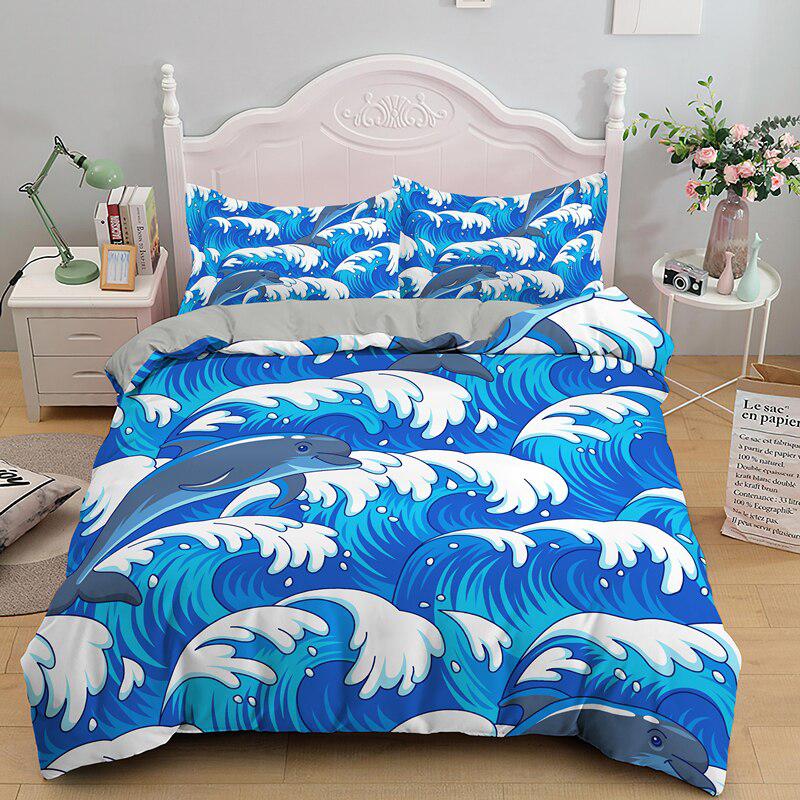 Dauphin animal duvet cover