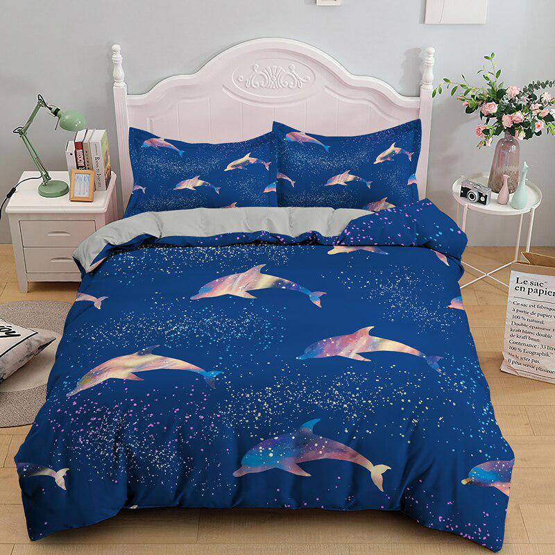 Dauphin ocean duvet cover