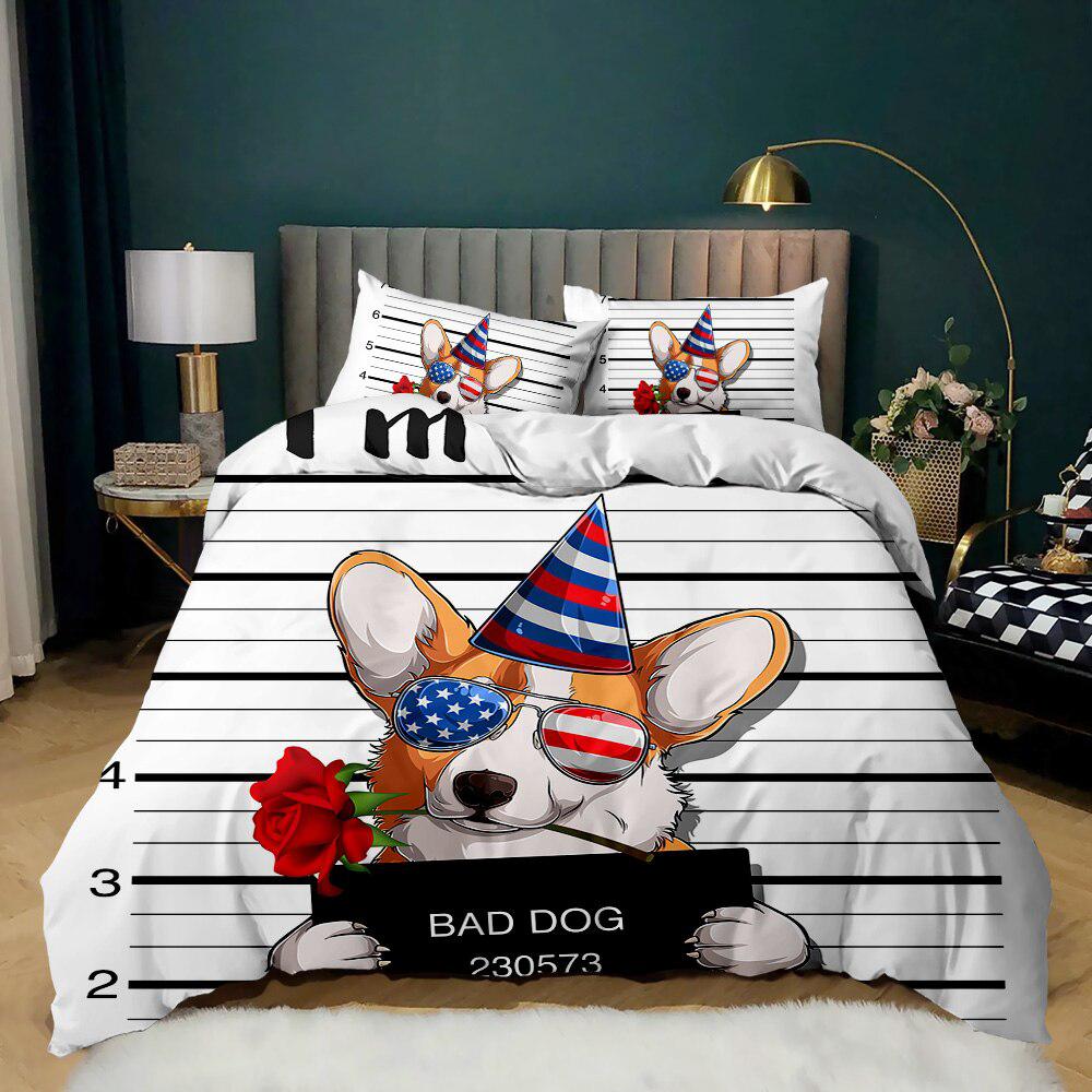 Dog Dog Duvet Cover