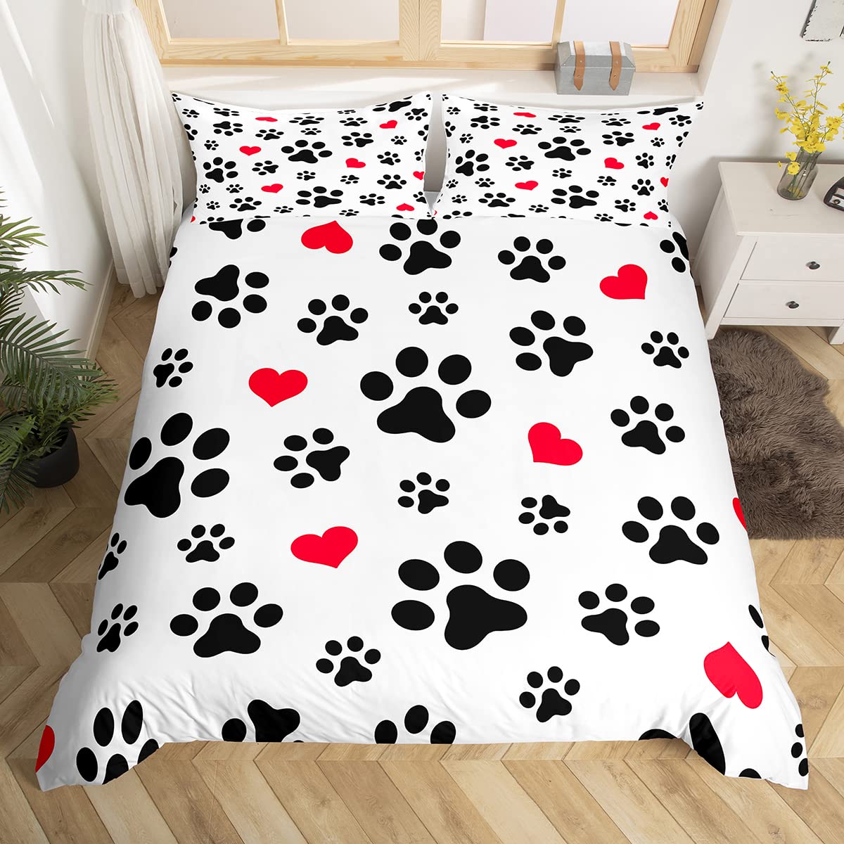 Doggie pattern duvet cover