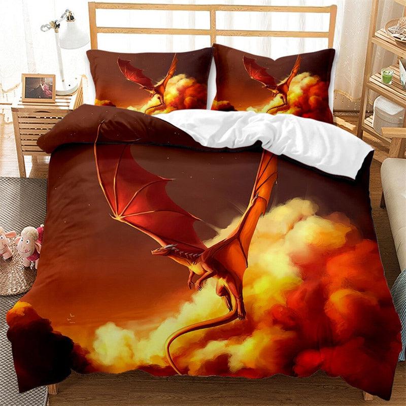 Dragon Dragon Duvet Cover