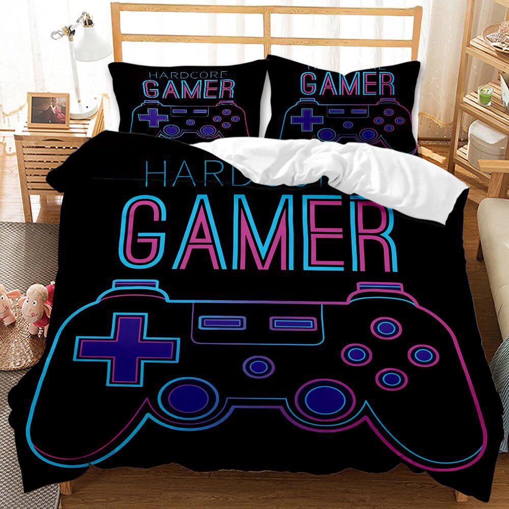 Duvet Cover Video Games Boy