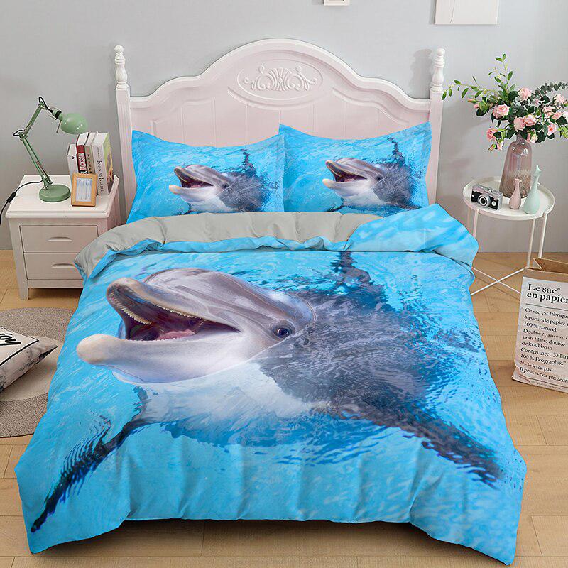 Duvet cover Dauphin smile