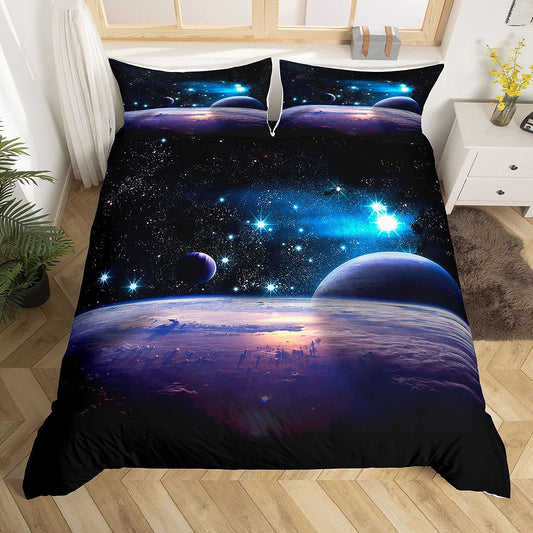 Duvet cover Earth Space