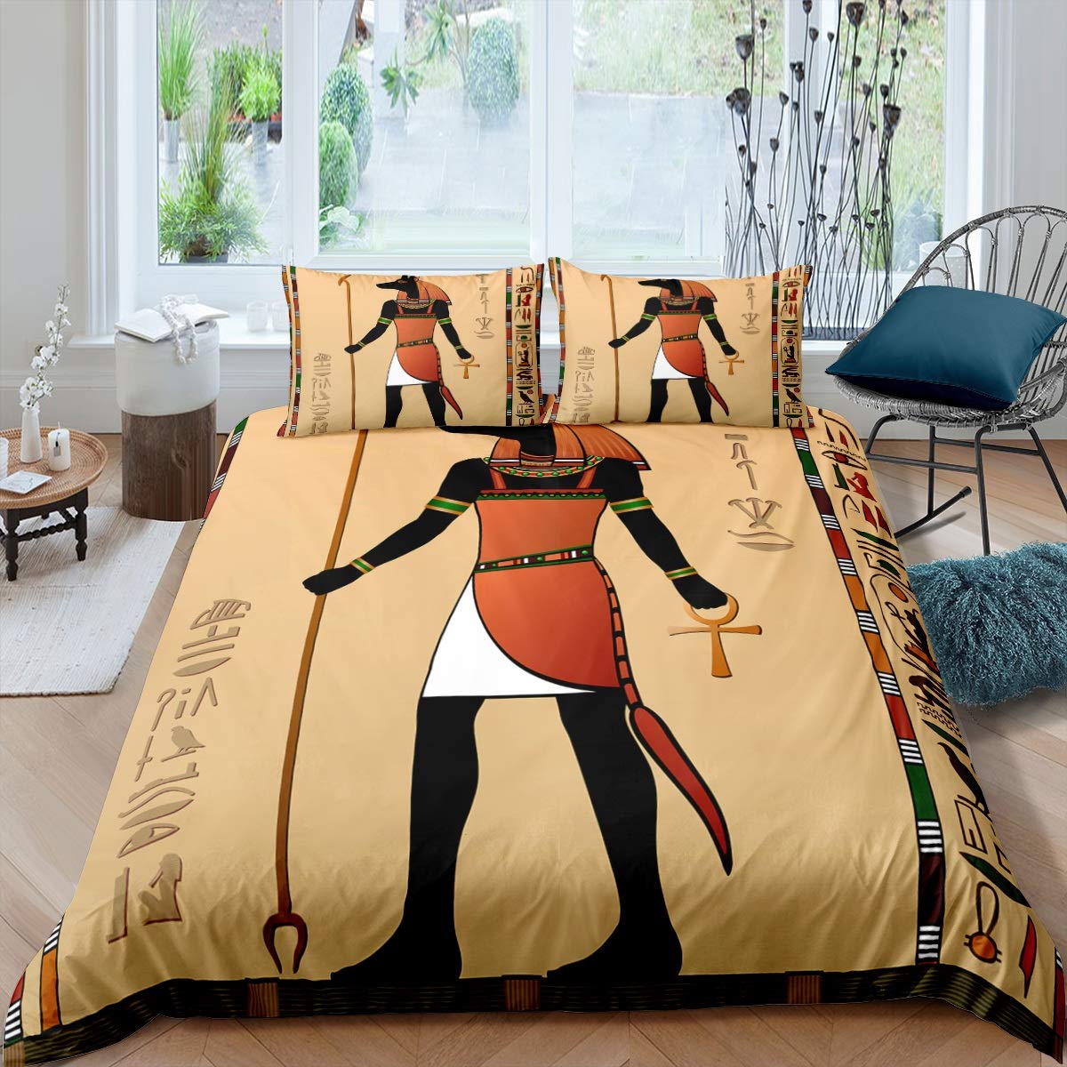 Duvet cover Egypt God Seth