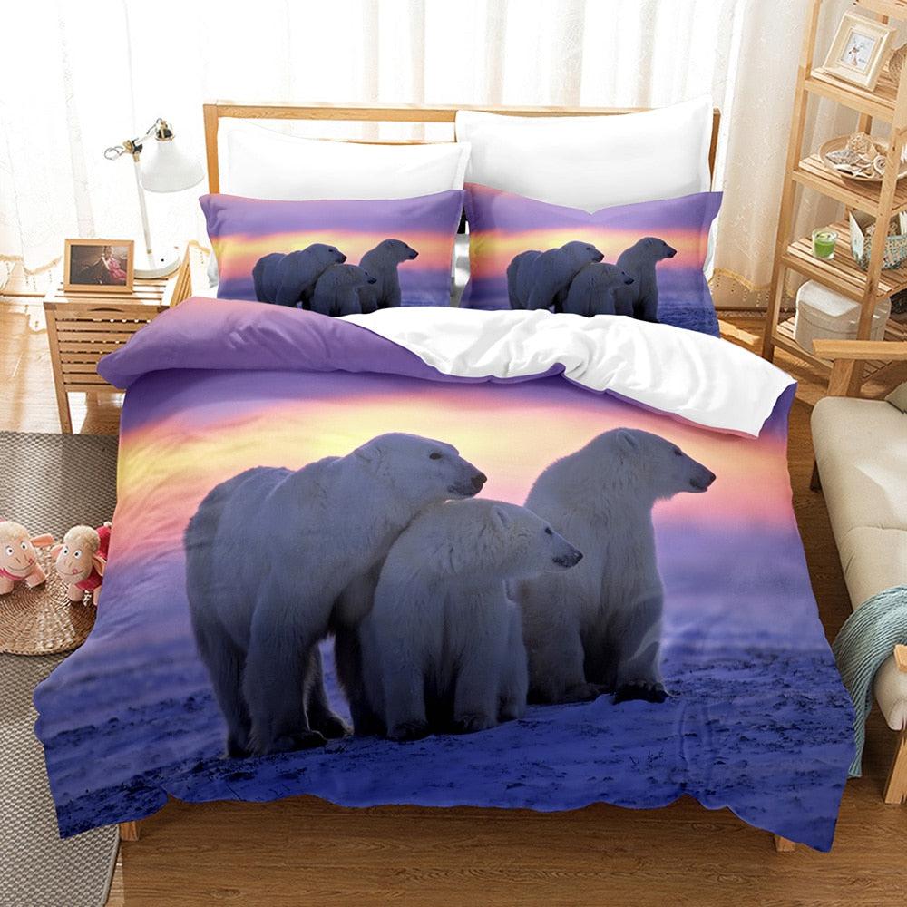 Duvet cover animals