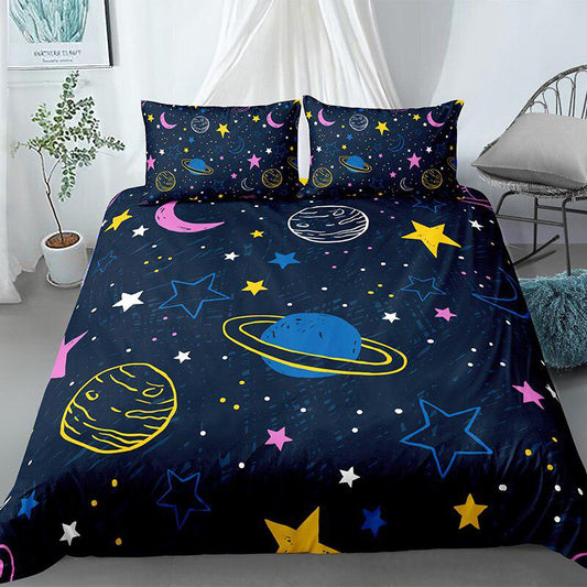 Duvet cover space 1 person