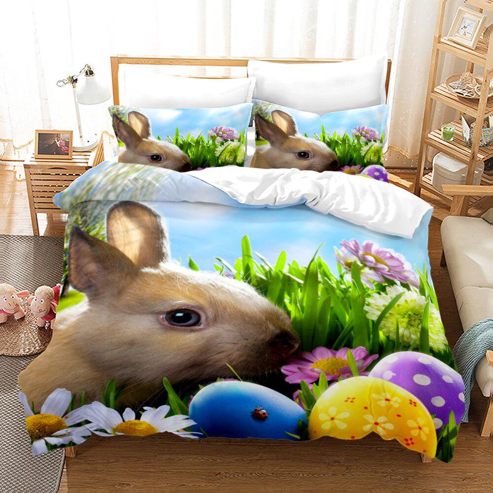 Easter rabbit duvet cover