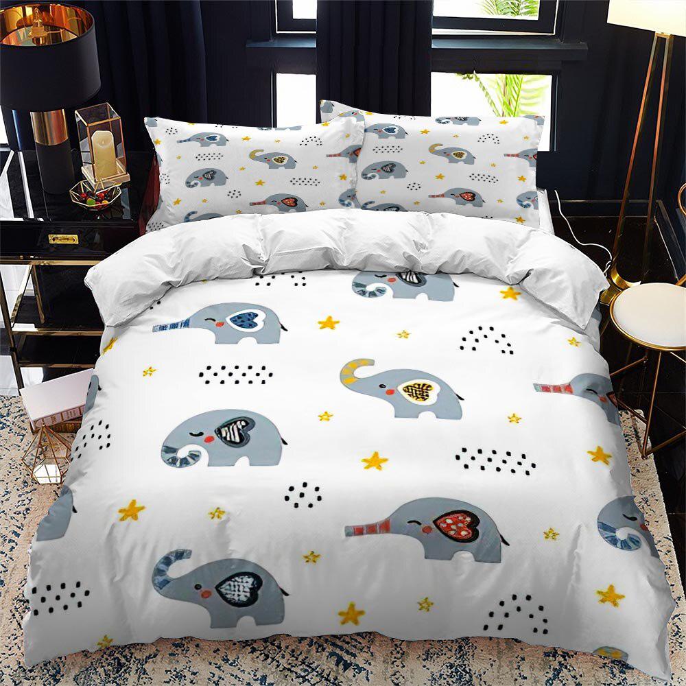 Elephant symbol duvet cover