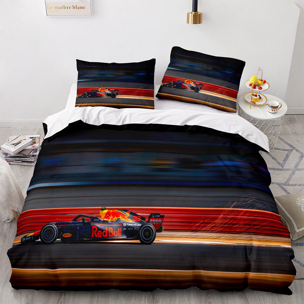 Formula 1 car duvet cover