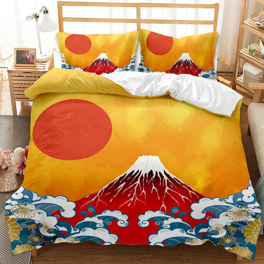 Japanese duvet cover Mont Fuji