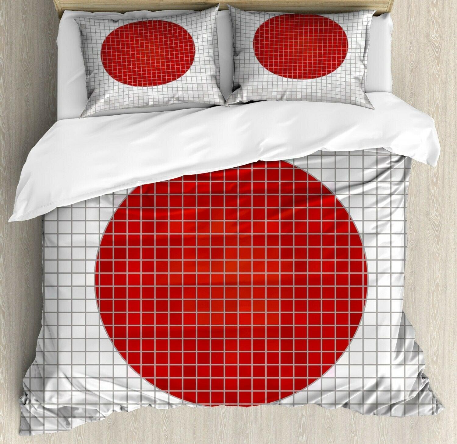 Japanese flag duvet cover