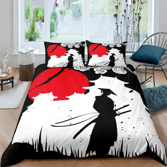 Japanese kung duvet cover