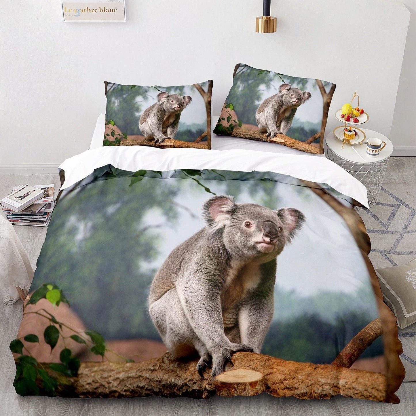 Koala animal duvet cover