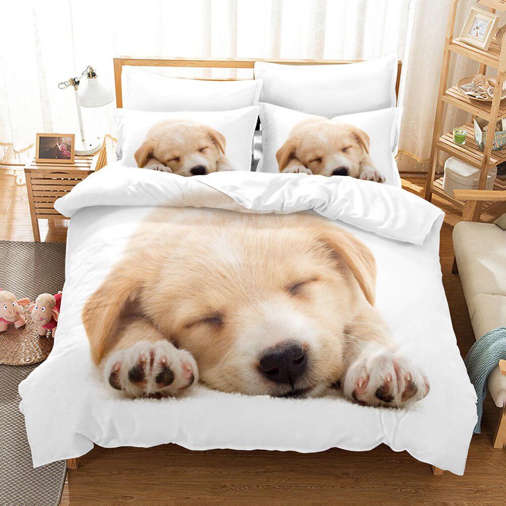 Labrador puppy duvet cover