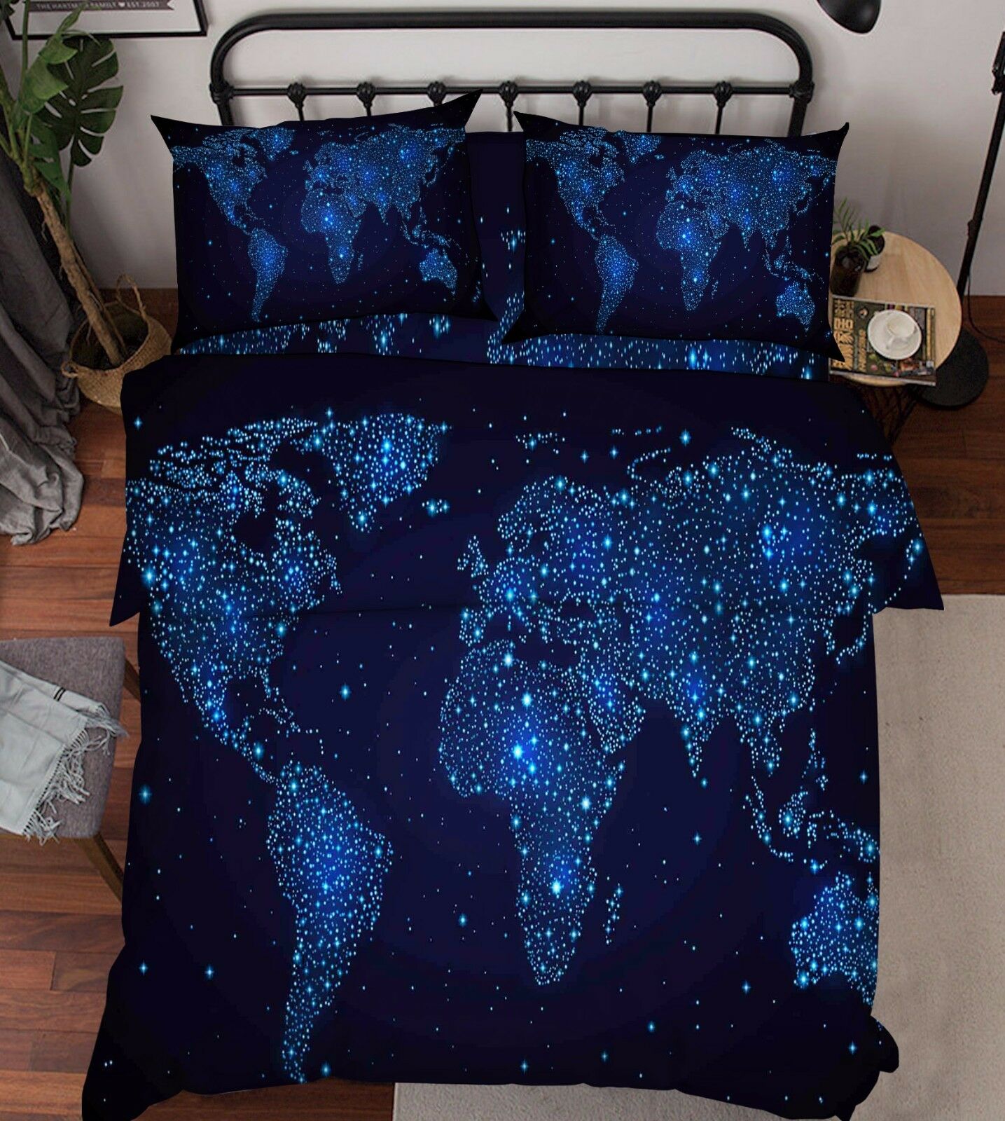 Light world duvet cover