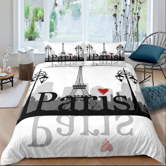 Love Paris duvet cover