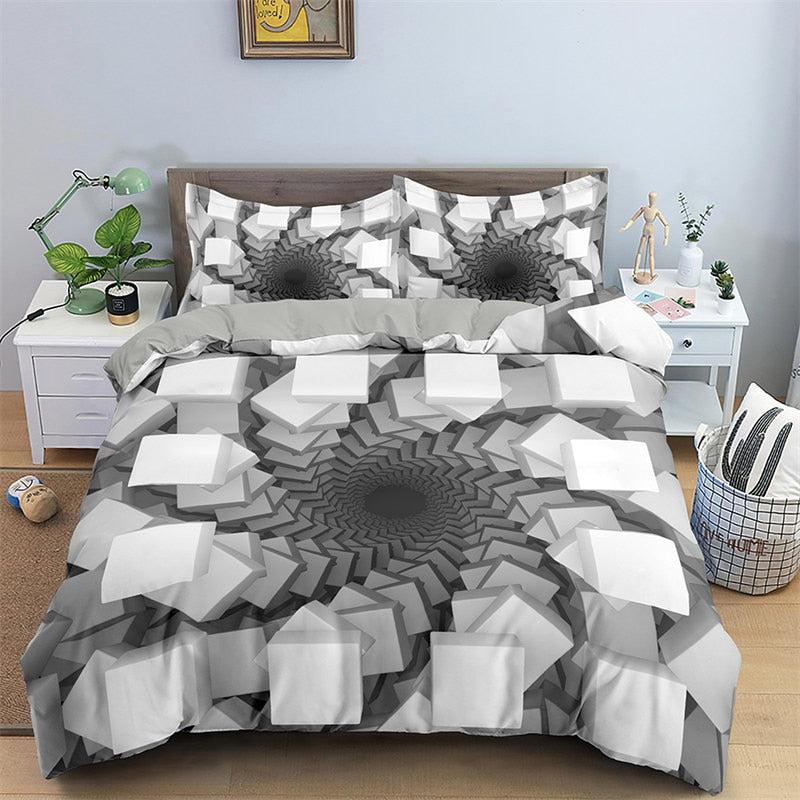 Luxury psychedelic duvet cover