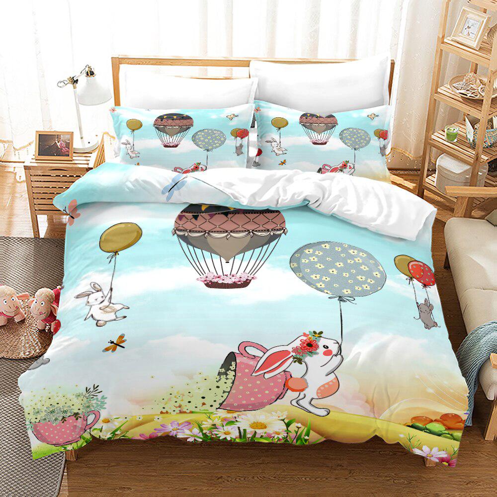 Magic rabbit duvet cover