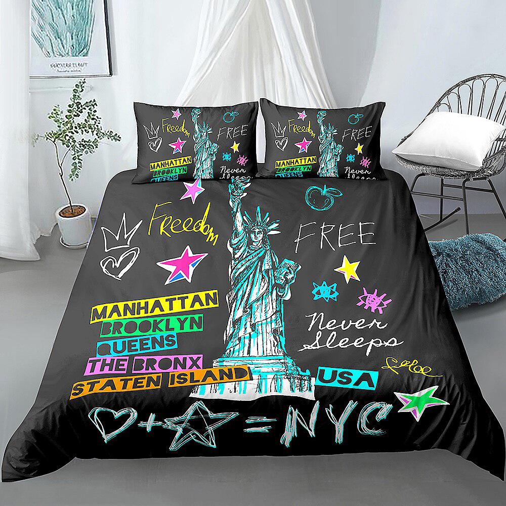 New York Brooklyn duvet cover