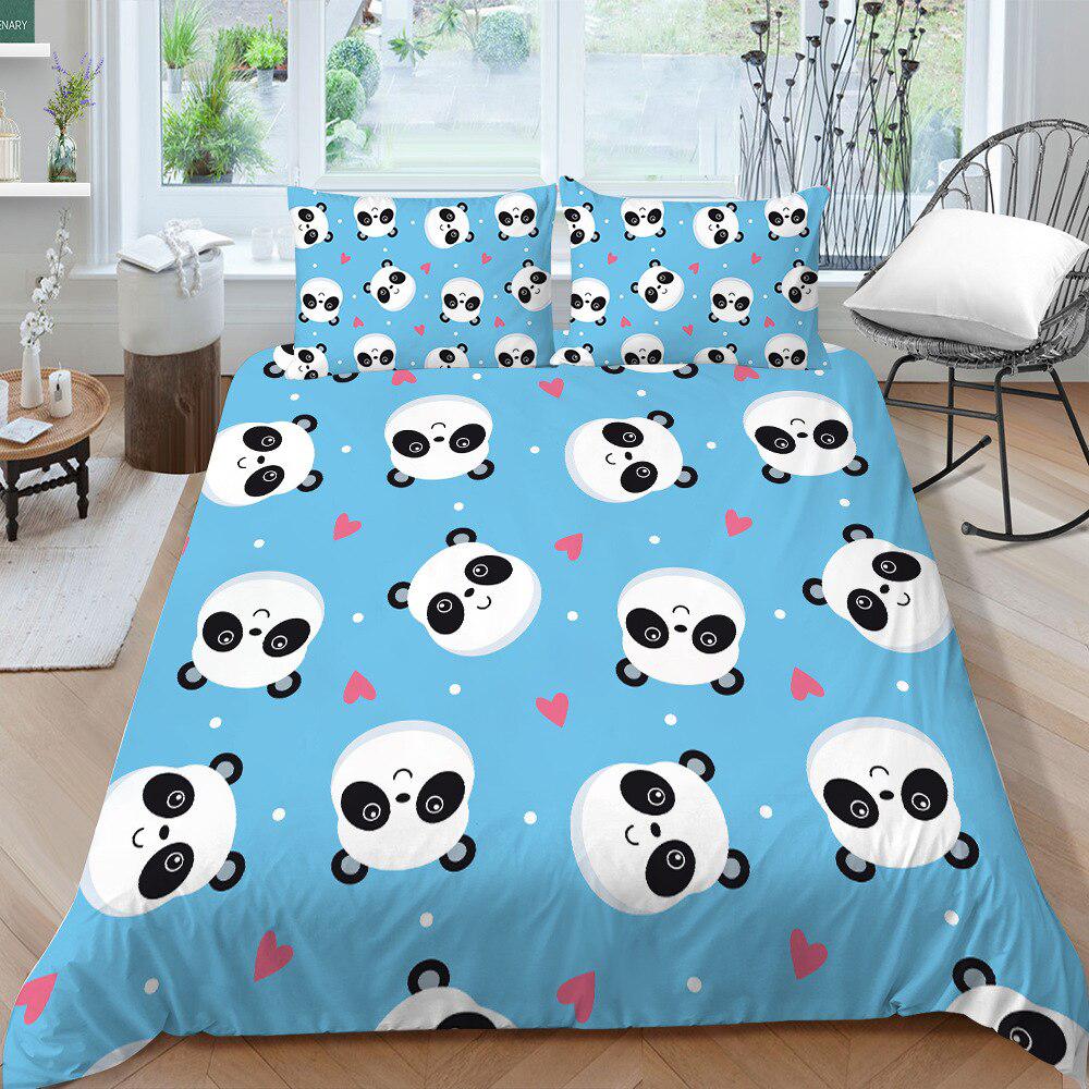 Panda duvet cover 1 person