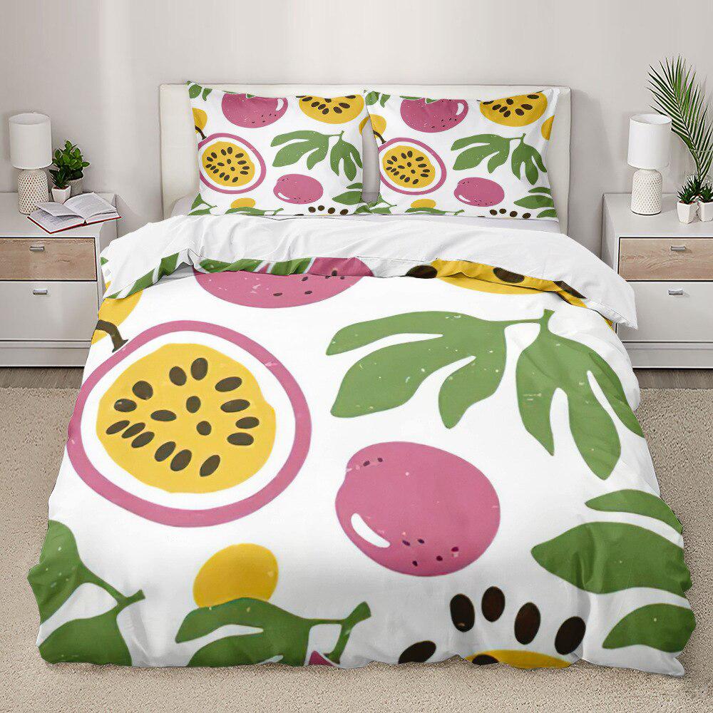 Passion fruit duvet cover