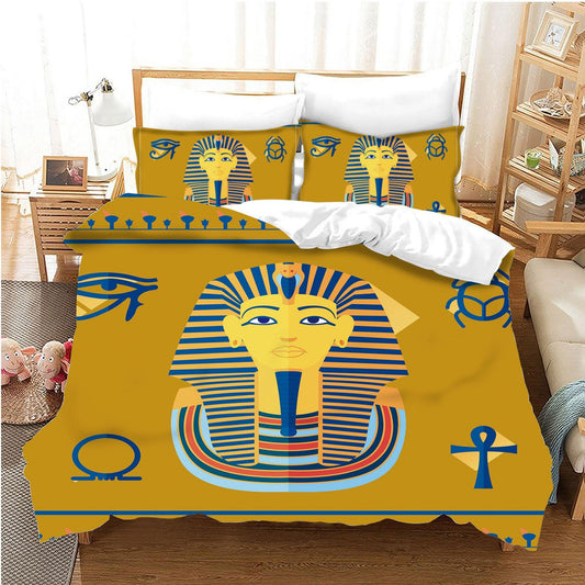 Pharaoh's Egyptian duvet cover