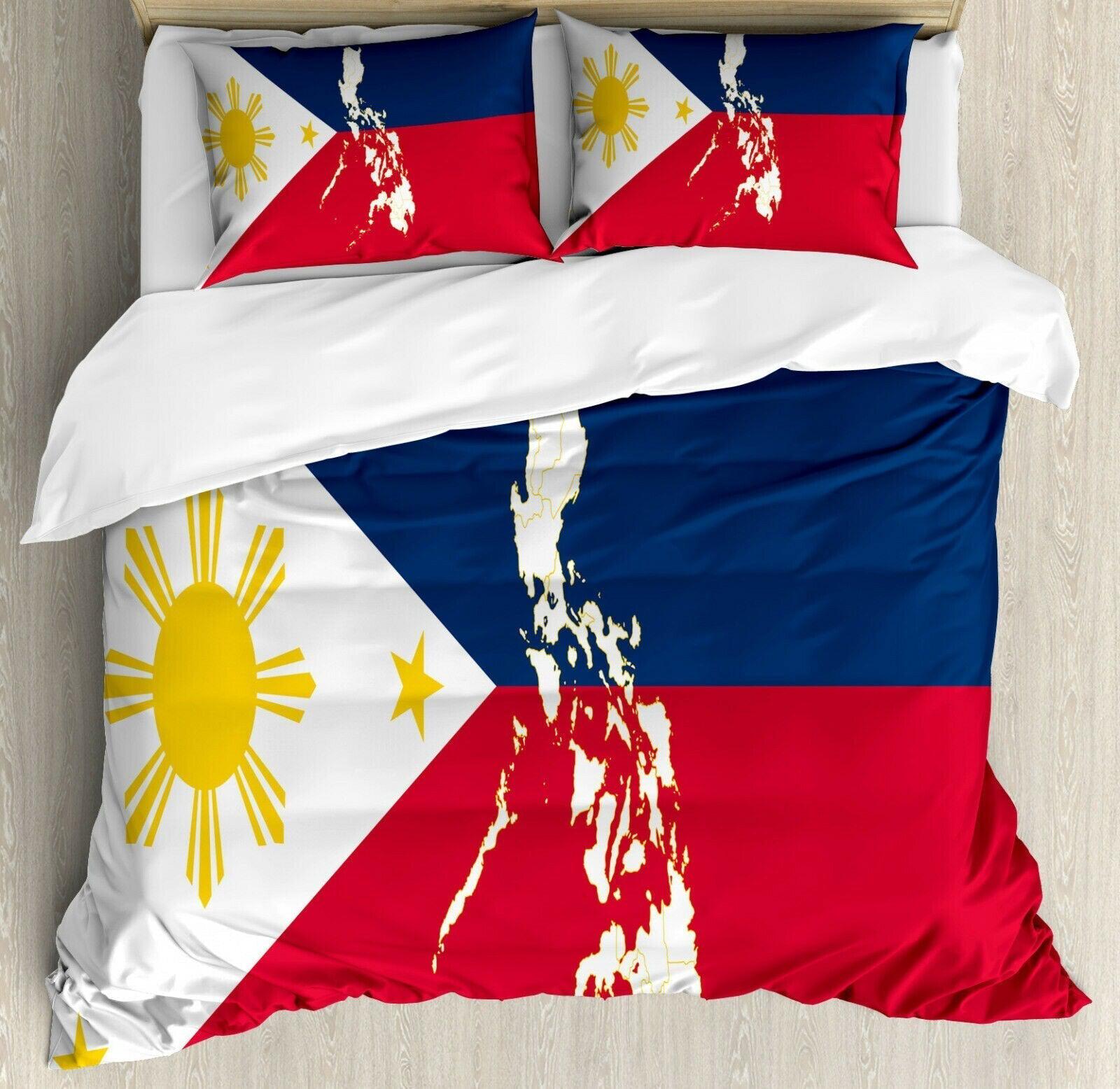 Philippine flag duvet cover