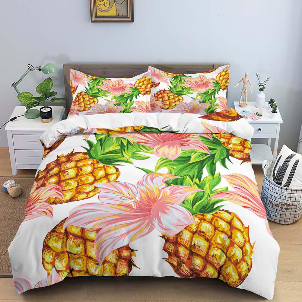 Pineapple duvet cover 2 people