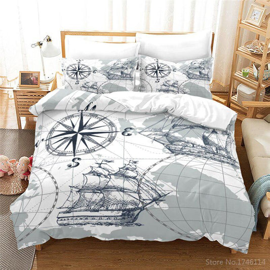 Pirate duvet cover 220x240