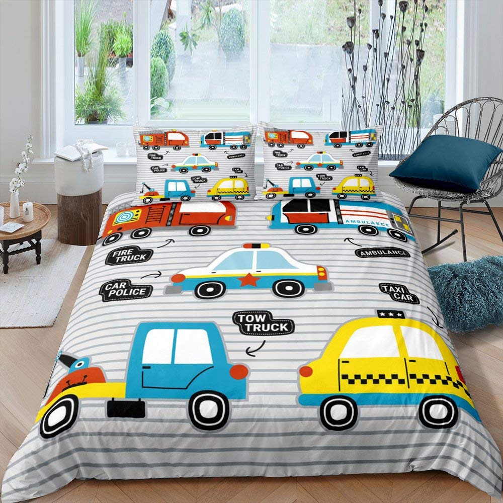 Police duvet cover a place