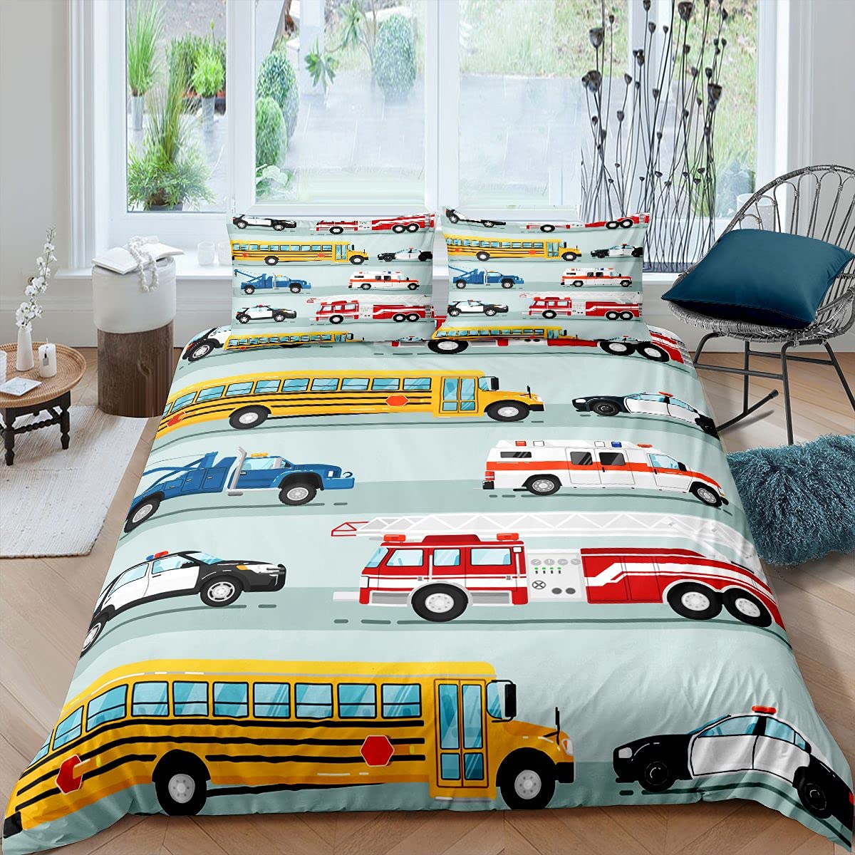 Police duvet cover a place