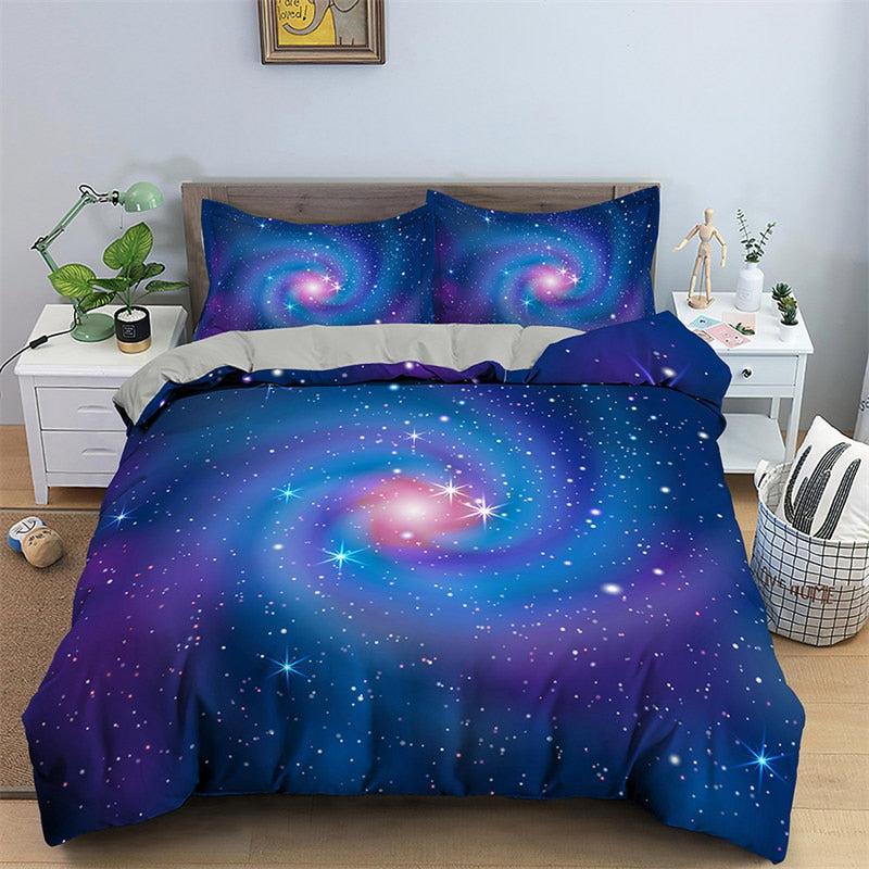 Psychedelic duvet cover Galaxy