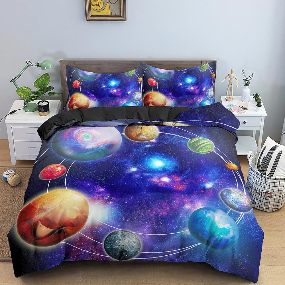 Solar system duvet cover