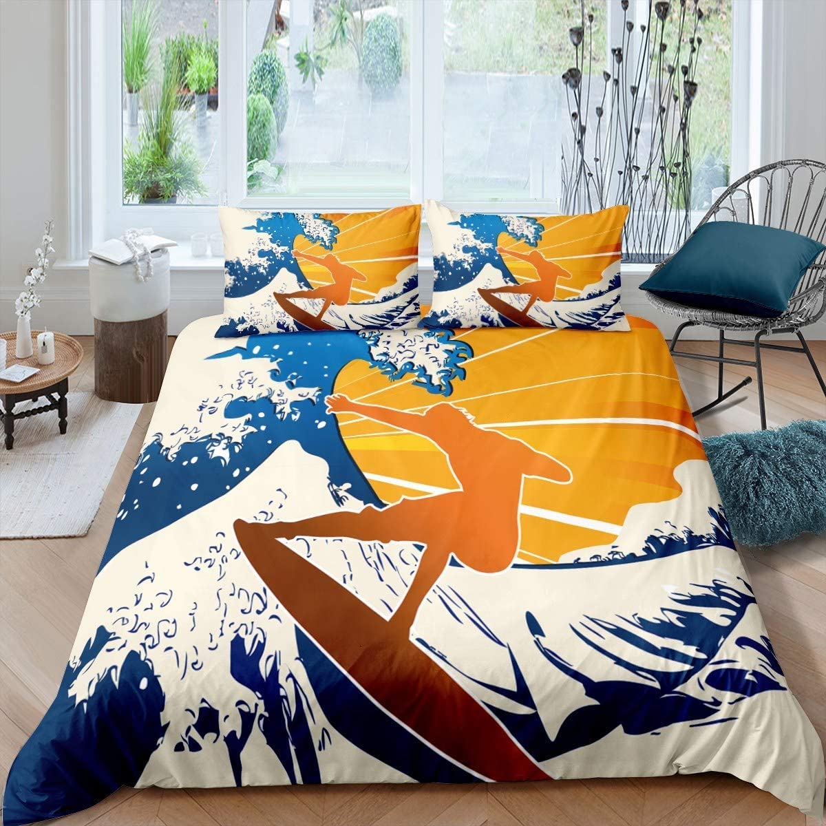 Surf duvet cover 2 people