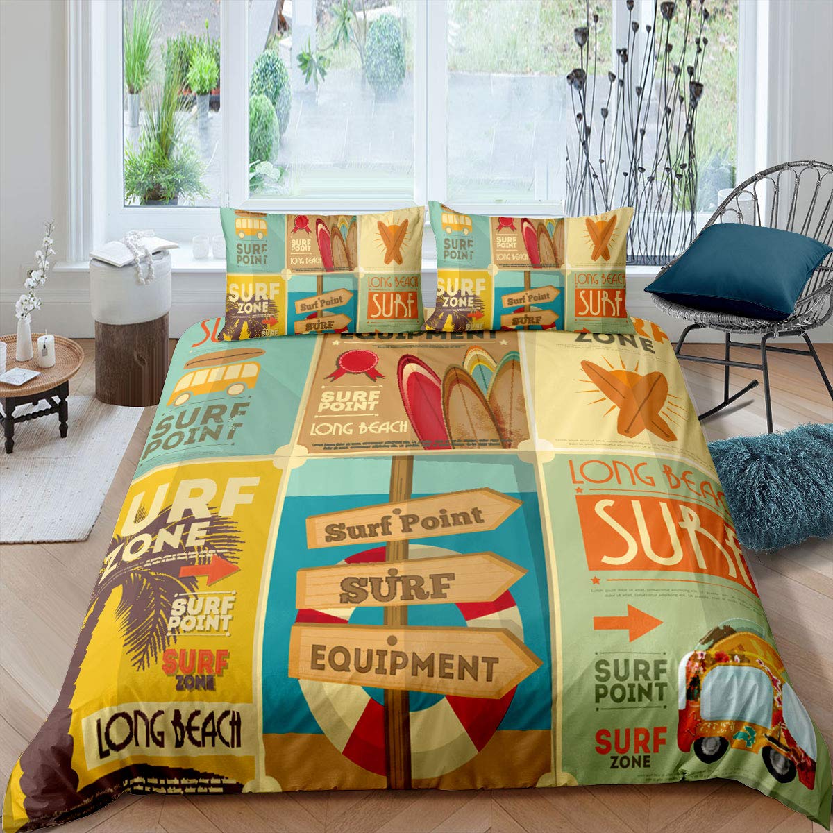 Surf duvet cover 200x200