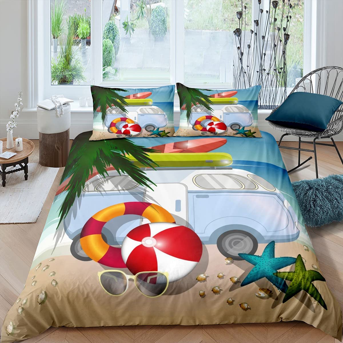 Surf duvet cover summer