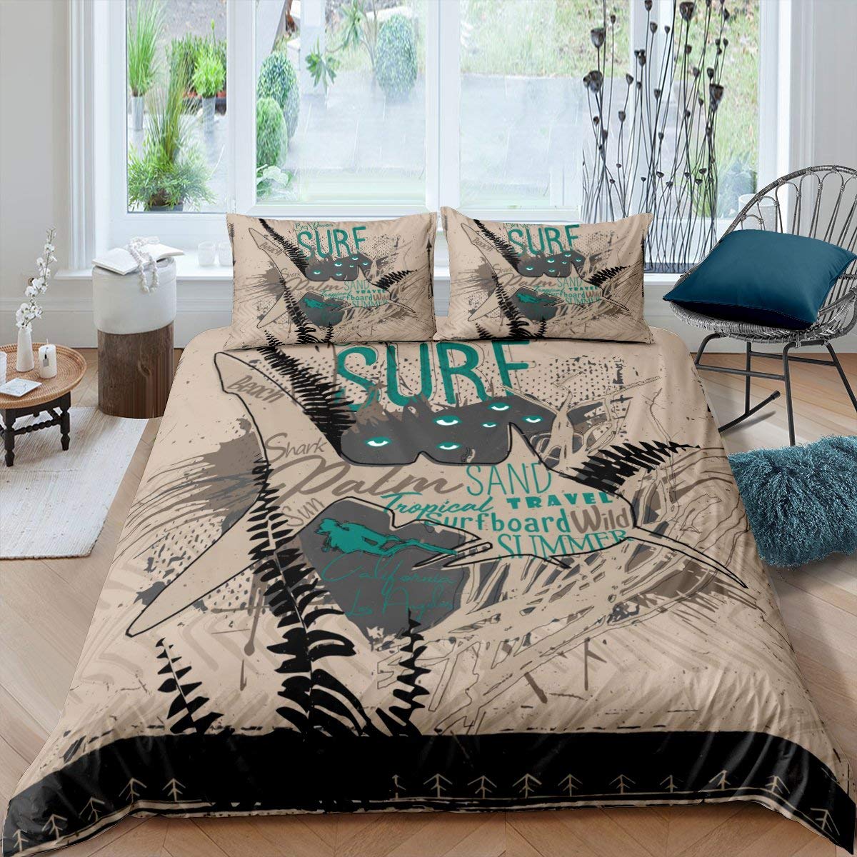 Surf duvet cover