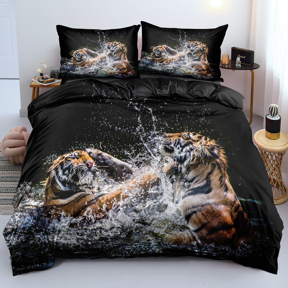 Tigers duvet cover playing
