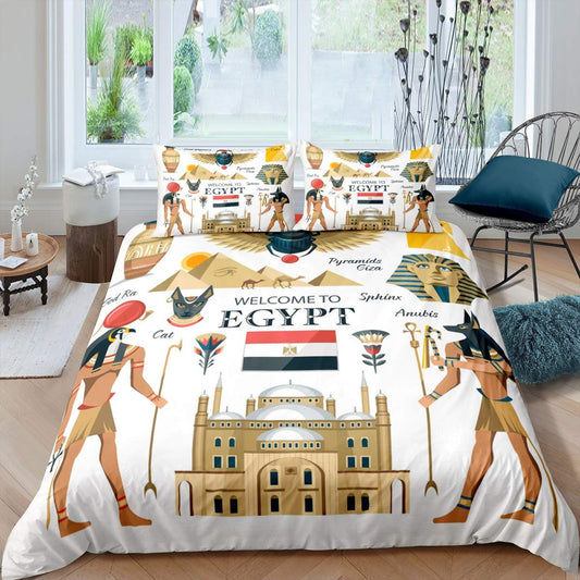 Welcome to Egypt duvet cover
